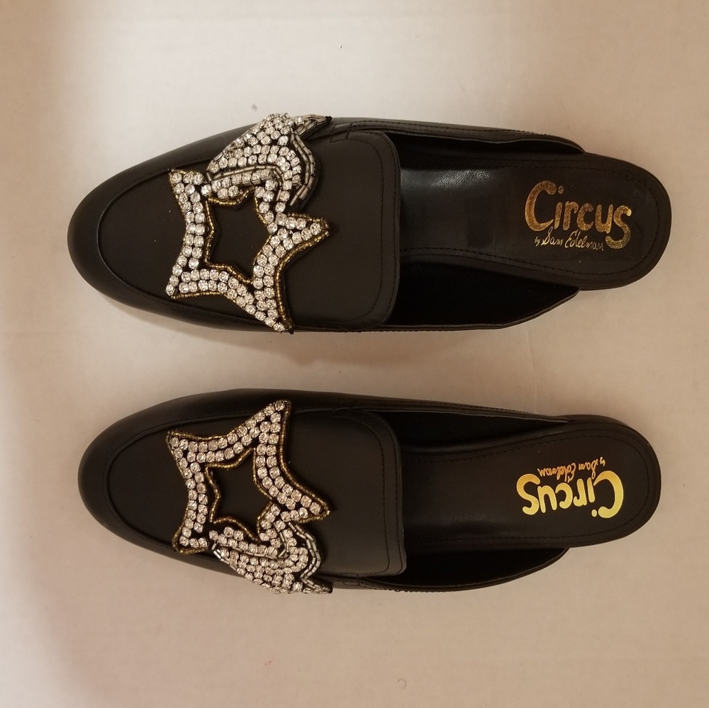 Circus by Sam Edelman Black Star Pelham Mules - Picture 2 of 7